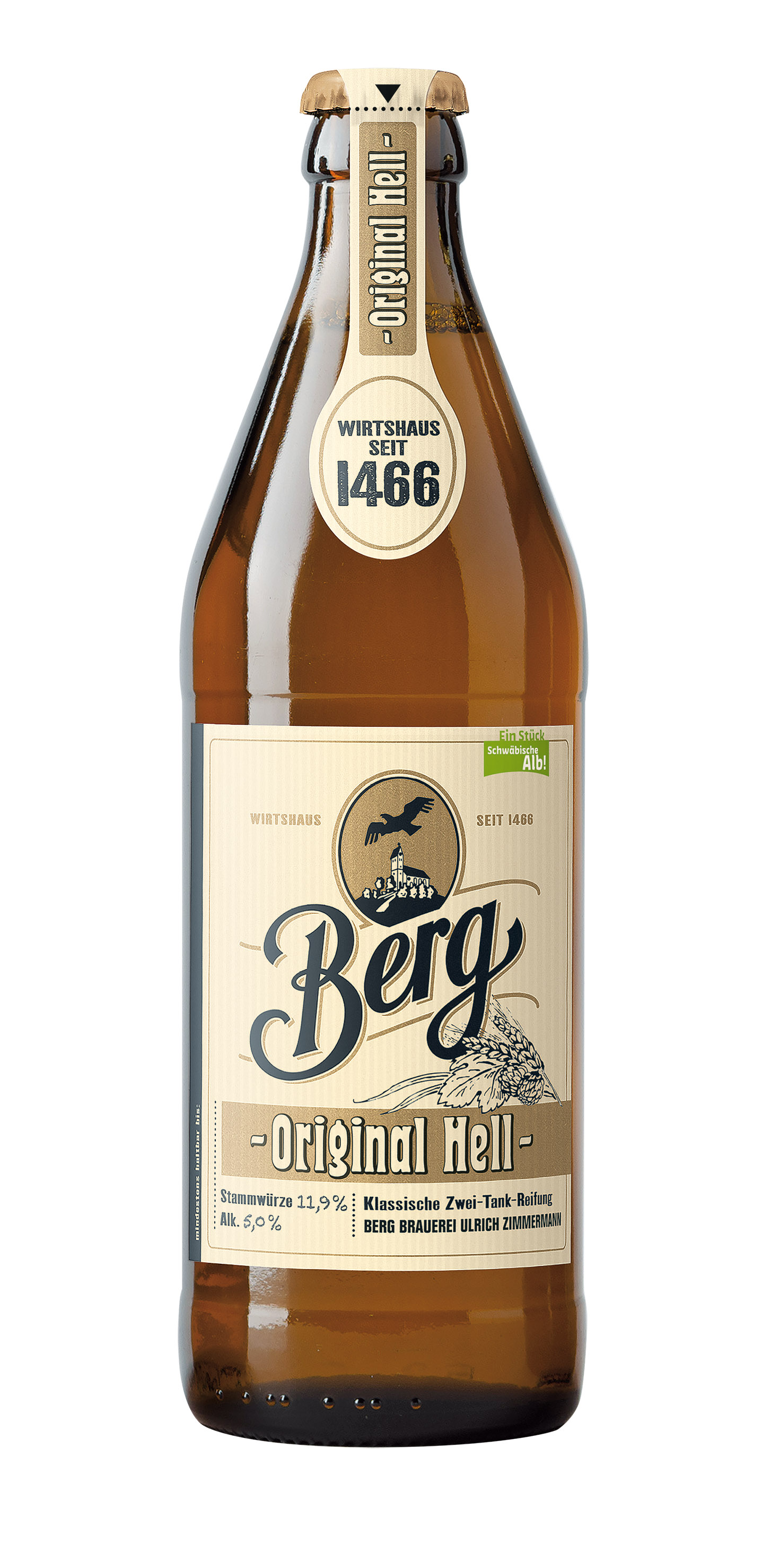 Berg Brauerei Original Hell 20x0,5 L