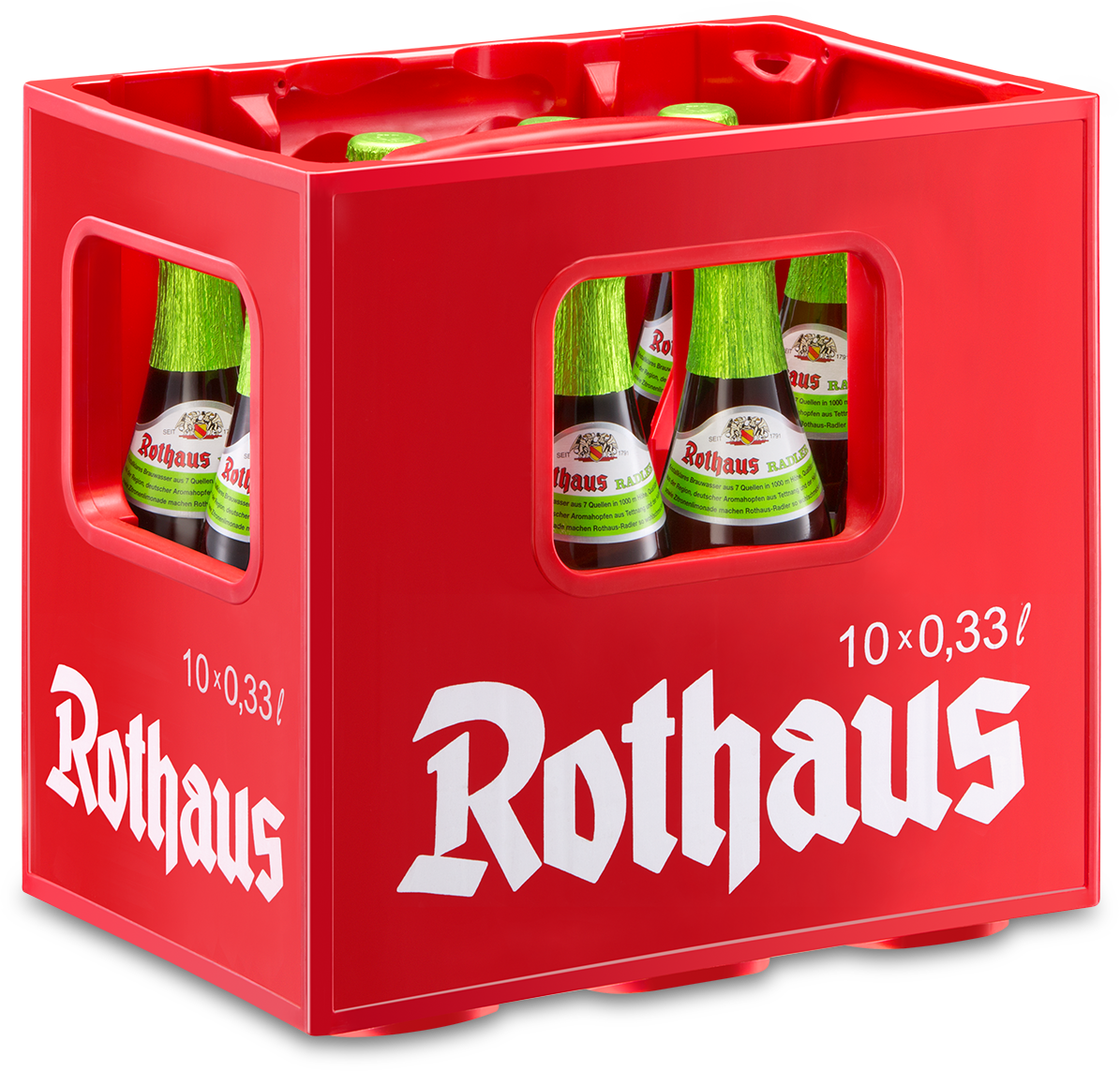 Rothaus Radlerzäpfle 10x0,33 L