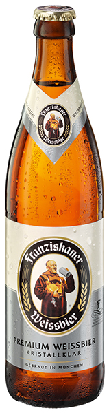 Franziskaner Hefeweizen Kristall 20x0,5 L