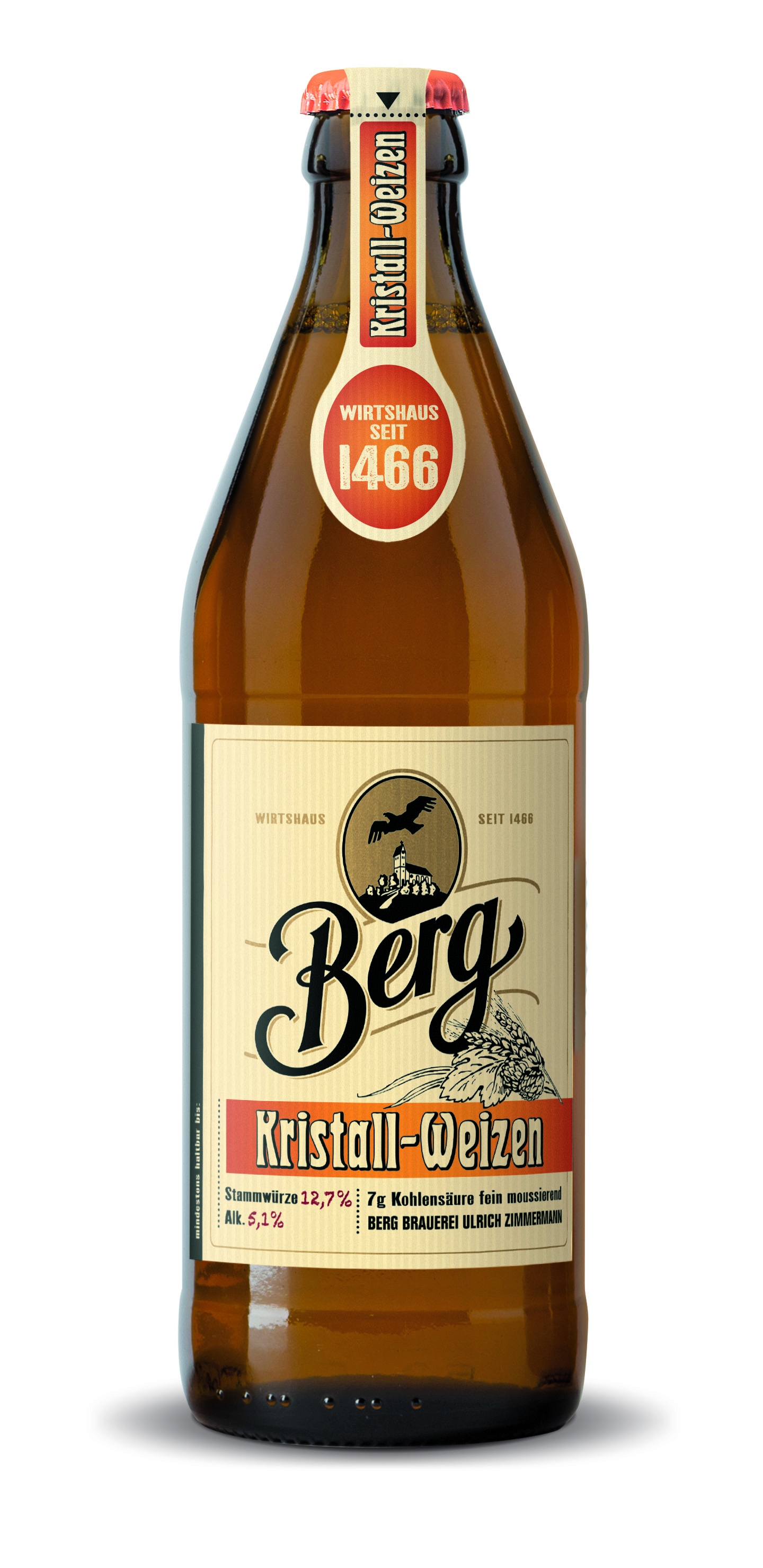 Berg Brauerei Kristallweizen 20x0,5 L