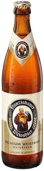 Franziskaner Weißbier Hefe naturtrüb 20x0,5 L