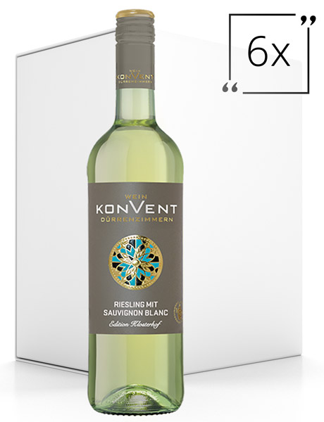 Klosterhof Riesling mit Sauvignon Blanc feinherb 6x0,75 l  