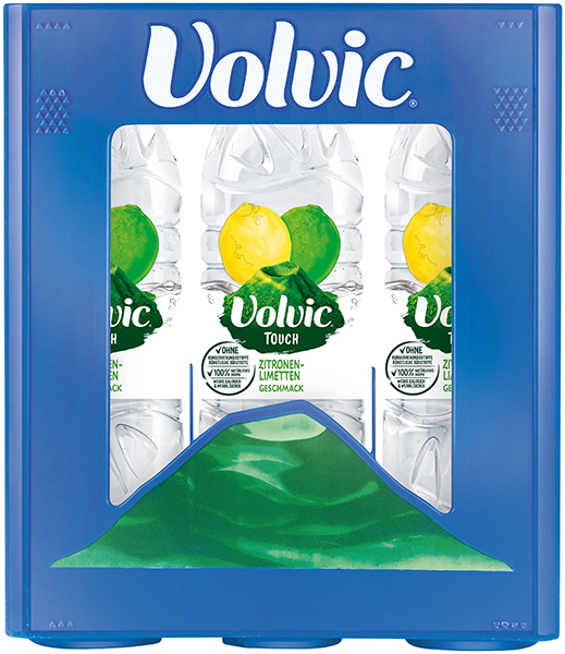 Volvic touch Zitrone-Limette 6x1,5 L
