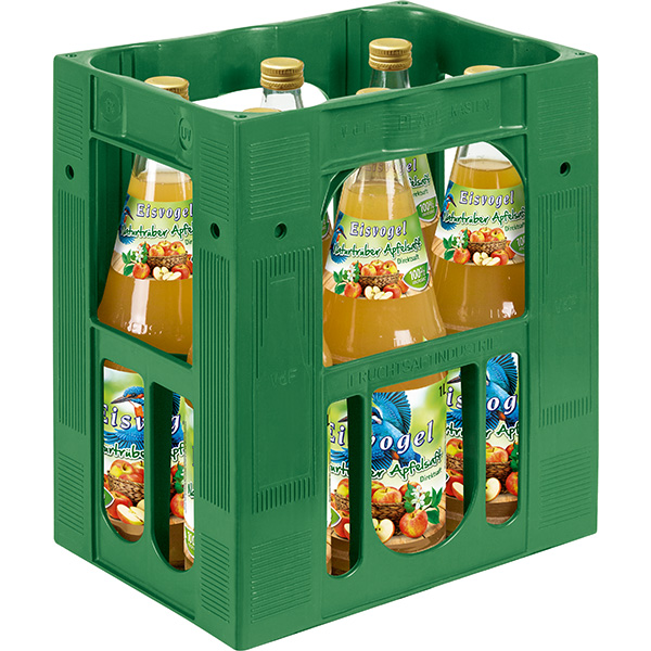 Eisvogel Apfelsaft naturtrüb 6x1,0 l