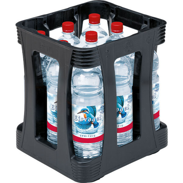 Eisvogel spritzig PET 9x1,0 l