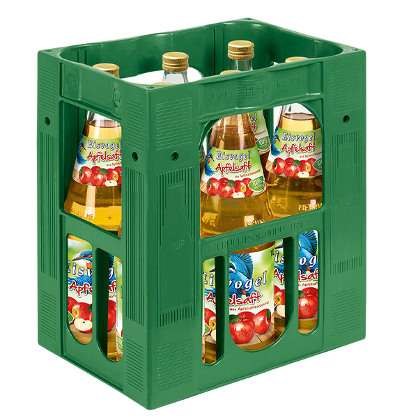 Eisvogel Apfelsaft klar 6x1,0 l