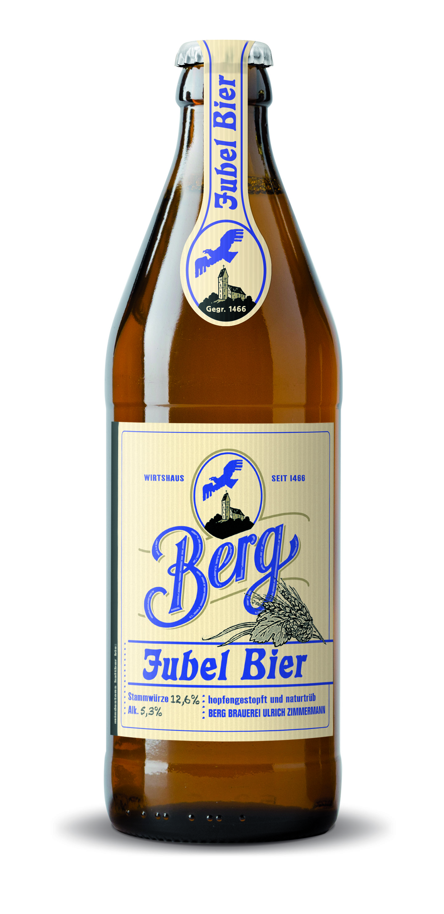 Berg Brauerei Jubel Bier naturtrüb 20x0,5 L