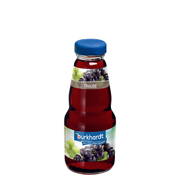  Burkhardt Traube Direktsaft rot 24x0,2 l