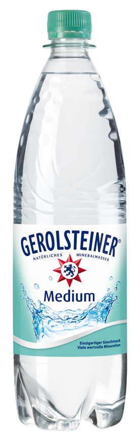 Gerolsteiner Medium 12x1,0 L PET